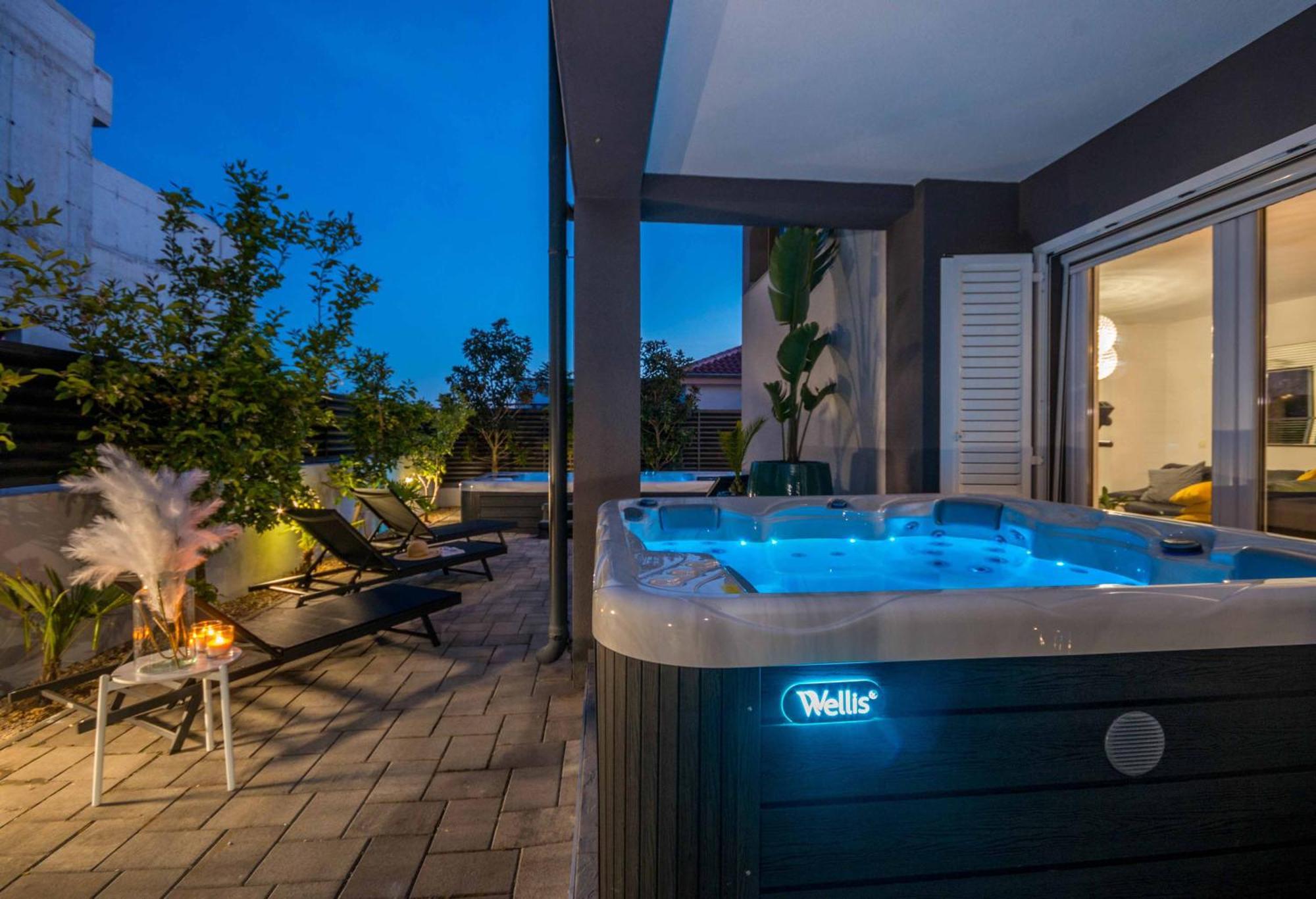 House With Pool Ledenko Apartamento Biograd Na Moru Exterior foto